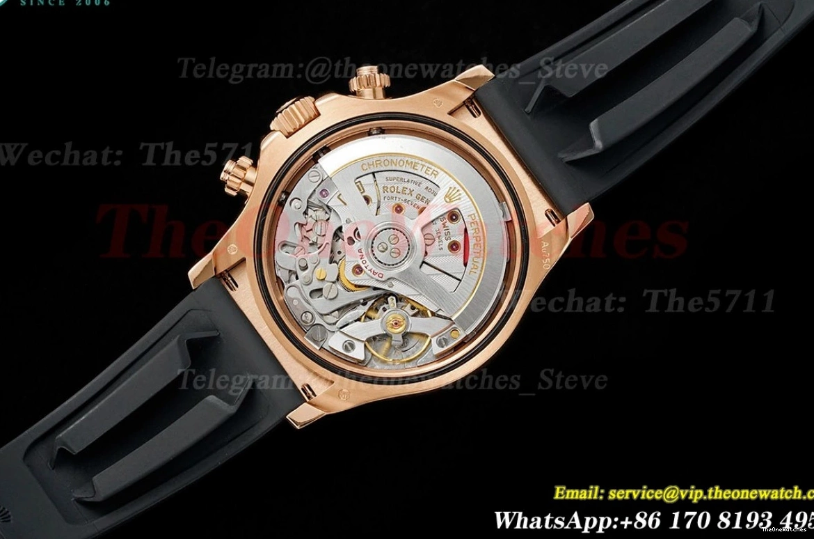 (Gain RG RU Weight) 40mm Daytona 126515 Dia QF Black SH4131 0113